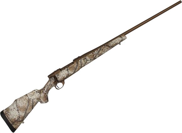 Picture of Weatherby Vanguard Badlands Bolt Action Rifle - 30-06 Sprg, 24", #2 Contour, Cold Hammer Forged Barrel, Two-Stage Trigger, Badlands Approach Camo, 5rds