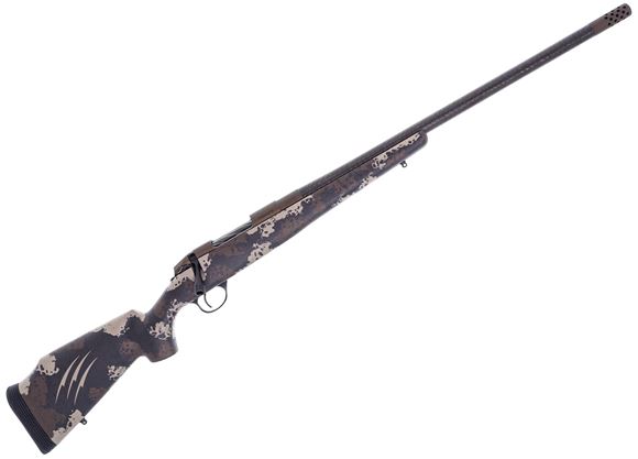 Picture of Fierce Firearms Carbon Fury Bolt Action Rifle - 6.5 Creedmoor, 24" C3 Carbon Barrel, 1:8" Twist, Bronze Cerakote Steel Receiver, Trophy Carbon Fiber Stock, Muzzle Brake, 70 Deg Bolt Throw, 4rds, 6.6lbs