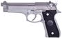 Picture of Used Beretta 92 FS Inox DA/SA Semi-Auto Pistol - 9mm, Silver Frame, Stainless Steel Slide, Black Grips, 2x10rds, 3-Dot Sights, Original Box, Excellent Condition