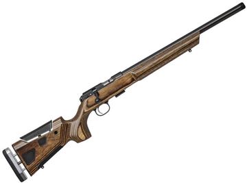 Picture of CZ 457 AT-ONE Bolt Action Rifle - 22 LR, 20" Barrel, 1:16", Blued, Laminate Stock, Adjustable Comb & LOP, 5rds