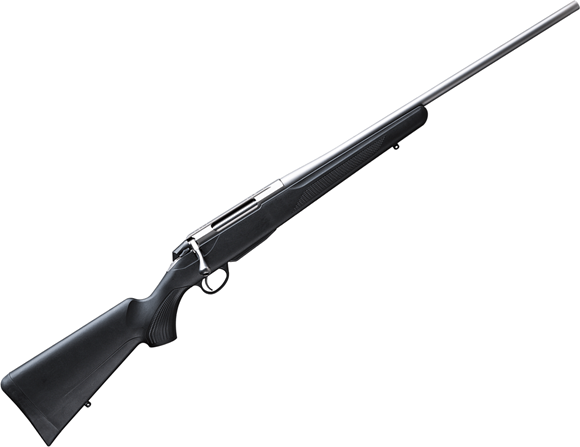 Picture of Tikka T3X Lite Bolt Action Rifle - 6.5 PRC, 24.3", Stainless Steel Finish, Black Modular Synthetic Stock, Standard Trigger, 4rds, No Sights