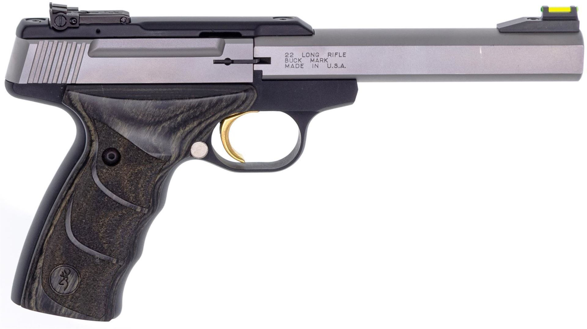 Used Browning Buck Mark Plus Stainless UDX Semi-Auto Pistol - 22 LR, 5 ...