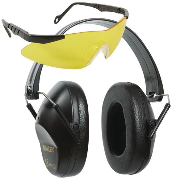Allen Safety Ear Protection Reaction Ear And Eye Protection Combo Noise Reduction Rating Nrr