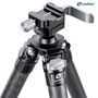 Picture of Leofoto SA-364CL+MA-30 Carbon Fiber Tripod - Rapid Lock Ball Head With Double Clamp Fits ARCA & Picatinny, 150mm-1810mm Adjustable Height, 20kg Capacity, Bubble Level