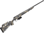 Picture of Bergara B-14 Terrain Wilderness Bolt Action Rifle - 300 PRC, 26" , Matte Blued, Bergara Molded Mini-Chassis Grey w/ Black Splatter Stock, Omni Muzzle Brake, 5rds AICS Mag