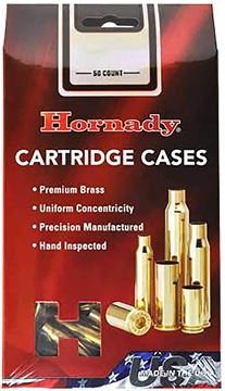 Picture of Hornady 86287 Unprimed Rifle Cartridge Case 6mm ARC, 50 Pack