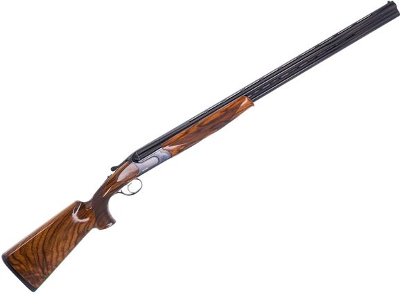 Picture of Used Renato Gamba Daytona Over Under Shotgun, 12-Gauge, 30'' Barrel, Detachable Trigger,High Grade Walnut Stock, Comes With An Extra Trigger Group, 6 Extended Chokes, 7 Flush Chokes, Extra Wood Forend, Original Case, Excellent Condition