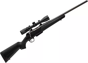 Picture of Winchester XPR Compact Scope Combo Bolt Action Rifle - 308 Win, 22", 12" Twist, Perma-Cote Black Finish, 3rds, No Sights w/ Vortex Crossfire II 3-9x40