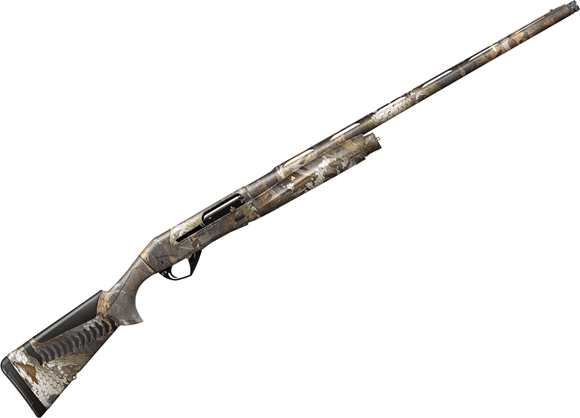 Picture of Benelli Super Black Eagle III Semi-Auto Shotgun - 12Ga, 3.5", 28", Tungsten Cerakote, Vented Rib, Gore Optifade Timber Camo, Synthetic Stock w/ComforTech 3, 3rds, Bead Sight, Crio Chokes (C,IC,M,IM,F)