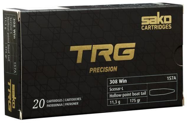 Sako Rifle TRG Precision Ammo - 308 Win, 175Gr, Scenar-L OTM (157A ...