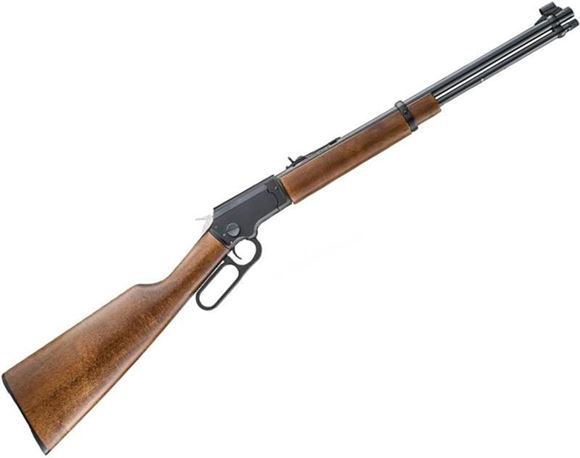 Picture of Chiappa LA322 Take Down Standard Rimfire Lever Action Rifle - 22 LR, 18.5", Blued, English Style Beech Wood Stock, 15rds, Hooded Front & Buckhorn Style Adjustable Rear Sights