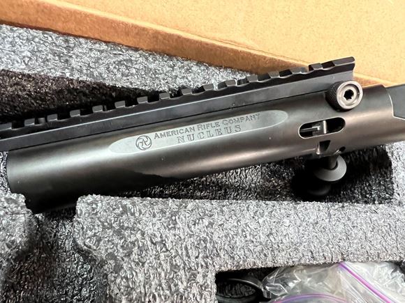 Picture of Used American Rifle Company Nucleus Gen 1 - Bolt Action, Action Only, 308 Bolt Face, Short Action, 20 MOA Rail. Savage Pre-Fit Threading. Excellent Condition