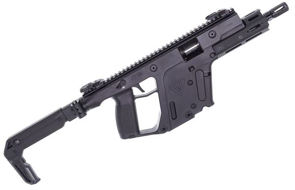 Picture of Used KRISS Vector SBR Enhanced Semi-Auto 45 ACP, 6.5", Folding Stock, Aluminum Handguard, 6x Glock Mags 3x KCI extended Mags, Very Good Condition