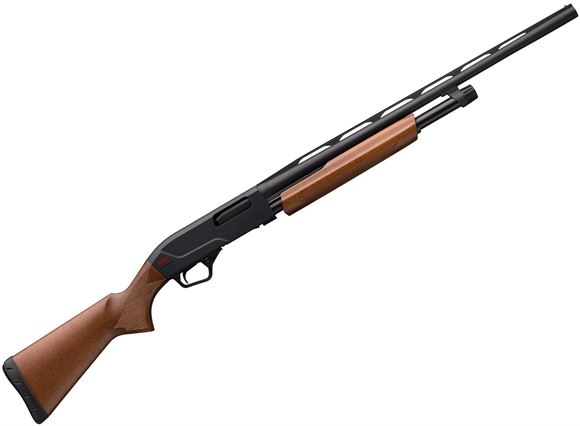 Picture of Winchester SXP Field Compact Pump Action Shotgun - 12Ga, 3", 28", Vented Rib, Chrome Plated Chamber & Bore, Matte, Matte Aluminum Alloy Receiver, Satin Grade I Hardwood Stock, 4rds, Brass Bead Front Sight, Invector-Plus Flush (F,M,IC)