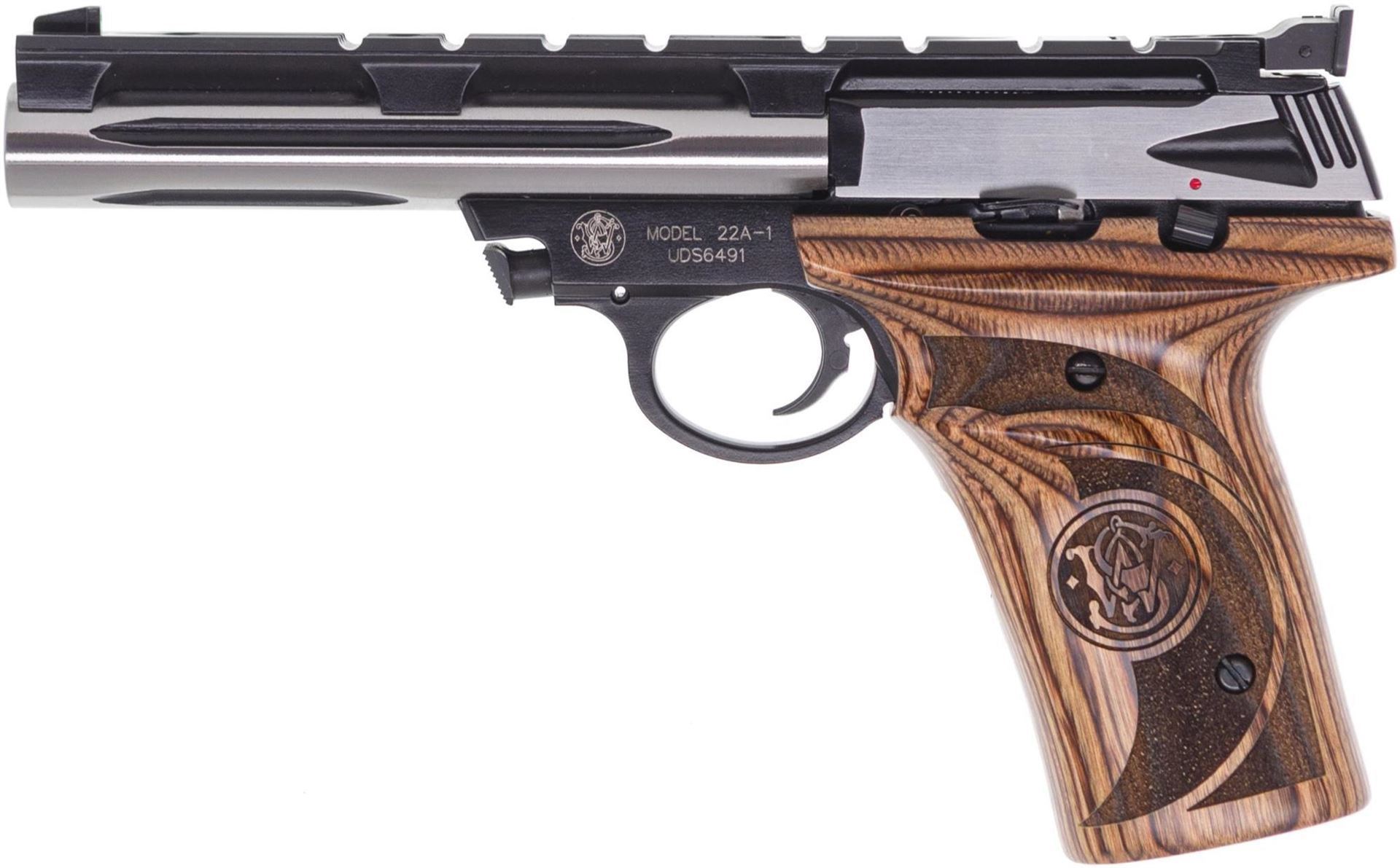 Used Smith & Wesson 22A Pistol - 22 LR, 1x Mag, Two-Tone. Excellent ...