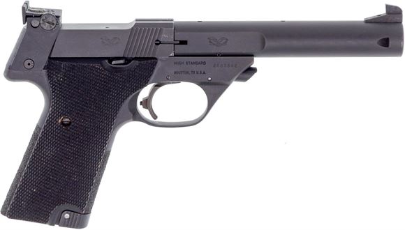 Picture of Used High Standard Citation 10x Semi Auto Pistol, 22 lr, 5.5" Barrel, Target Sights, 2 Mags, Very Good Condition