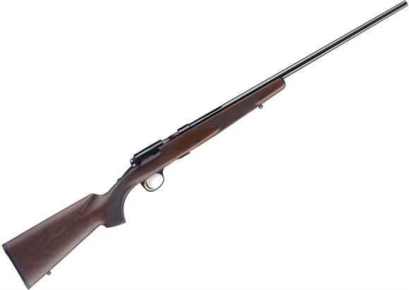 Picture of Browning T-Bolt Sporter Bolt Action Rifle - 17 HMR, 22", Medium Sporter Barrel, Target Crown, Matte Blued, Satin Grade I Black Walnut Stock, Adjustable Trigger, 10rds