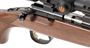 Picture of Browning T-Bolt Sporter Bolt Action Rifle - 17 HMR, 22", Medium Sporter Barrel, Target Crown, Matte Blued, Satin Grade I Black Walnut Stock, Adjustable Trigger, 10rds