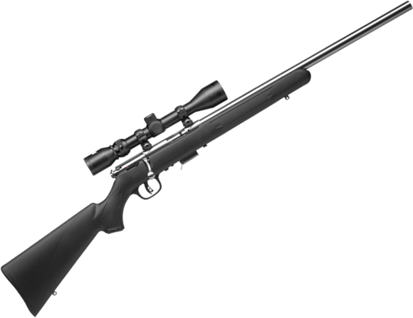 Picture of Savage 95200 93 FVSS XP Bolt Action Rifle 22 WMR, RH, 21 in, Matte, Syn Stk, 5+1 Rnd, Accu-Trigger