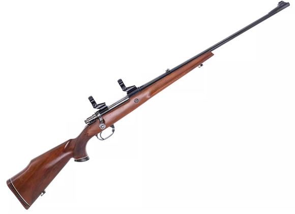 Picture of Used CIL 972-C Bolt Action Rifle, 7mm Rem Mag, 24" Blued Barrel with Sights, See Through 1" Rings, 1 Mag,  Fair Condition