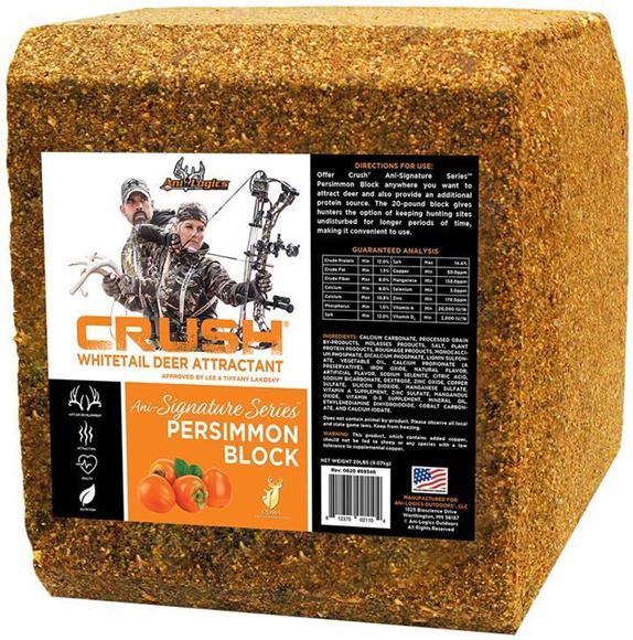 Picture of Ani-Logics Crush Whitetail Deer Hunting Attractant  - Persimmon Protein 20lb Block