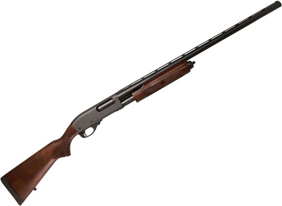 Picture of Remington Model 870 Fieldmaster Pump Action Shotgun - 20Ga, 3", 26", Vented Rib, Matte Black, Satin Walnut Stock, 4rds, Single Bead Sight, Rem Choke (F,M,IC)