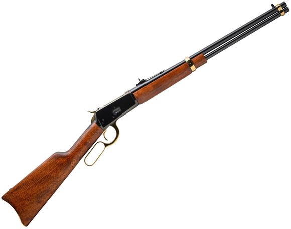 Picture of Rossi R92 Carbine Lever Action Rifle - 357 Mag, 20", Round Barrel With Buckhorn Sights, Polished Blued, Wood Stock, 10rds