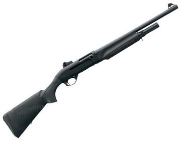 Picture of Benelli M2 Tactical Semi-Auto Shotgun - 12Ga, 3", 18-1/2", Blued, Black Synthetic Stock w/ComforTech, 5rds, Flush Crio Choke (IC,M,F), w/Ghost-Ring Sights