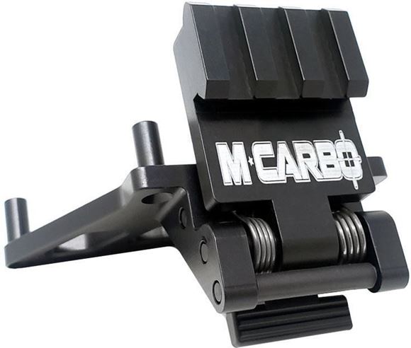 Picture of MCARBO Firearm Accessories - Kel-Tec Sub-2000 Optic Mount, Folding, Fits Gen 2 Only, Left Hand