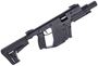 Picture of Used KRISS Vector SBR Semi-Auto Rimfire Rifle - 22 LR, 8", w/Black Shroud, Black, Handguard & Grip, M4 Stock, 4 Magazines, Front Flip up Sight & Rear Sights, Original Box, Excellent Condition