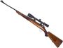 Picture of Used FN Deluxe Mauser, .244 (6mm) Remington, Checkered Walnut Stock, Conetrol Rings and Bases, Fujinon 4-12x42 Scope, Adjustable Trigger, Low Scope Safety, Very Good Condition