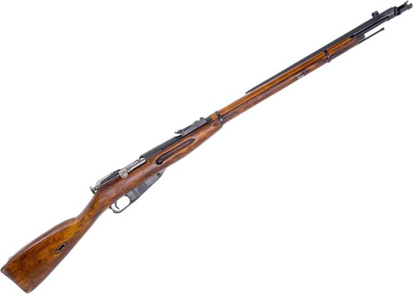 Picture of Used Mosin Nagant 91/30 Bolt-Action 7.62x54R, Full Military Wood, 1942 Izhevsk, Bayonet, Very Good Condition