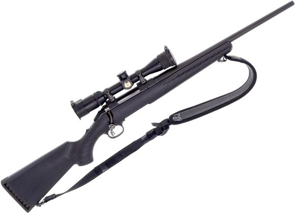 Picture of Used Ruger American Compact Bolt Action Rifle - 7mm-08 Rem, 18"  Barrel,  Black Composite Stock, Nikon Monarch 2-8x32 Scope, 2 Magazines, Sling,  Excellent Condition