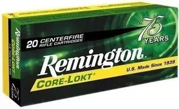 Picture of Remington Core-Lokt Centerfire Rifle Ammo - 7mm Rem Mag, 150Gr, Core-Lokt, PSP, 20rds Box