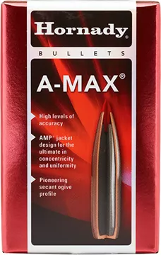 Picture of Hornady 30502 A-MAX Rifle Bullets 30 .308 168Gr 100Rnd