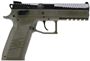 Picture of CZ P-09 DA/SA Semi-Auto Pistol - 9mm, 4.51", OD Green, Fixed Three-Dot Sight, 2x10rds, Interchangeable Ambidextrous, Decocker/Manual Safety