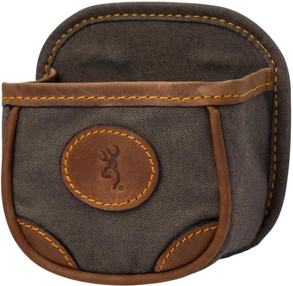 Picture of Browning Shell Carrier - Lona Canvas/Leather Shell Box Carrier, Black/Brown