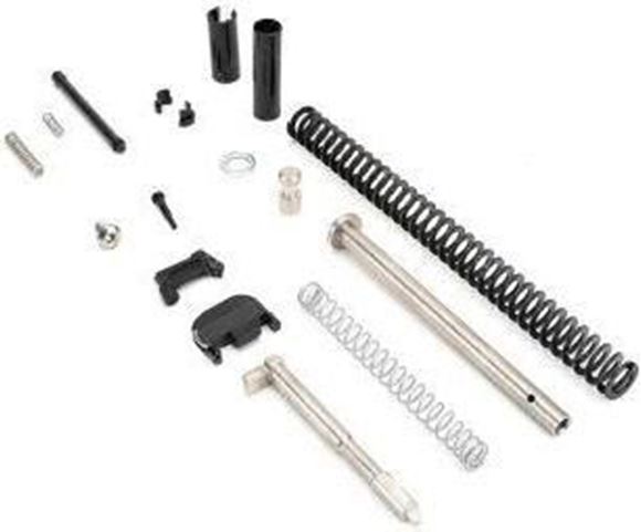 Picture of Strike Industries Glock Parts - Glock 17 Slide Kit, kit includes: Recoil Spring Assembly, Firing Pin & Spring, Firing Pin Spacer Sleeve, Firing Pin Spring Cups, Firing Pin Channel Liner, Extractor Depressor Plunger & Spring, Spring Loaded Bearing w/ Load