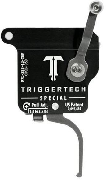 Picture of Trigger Tech, Remington 700 Trigger - Special Frictionless Trigger, Flat, Single Stage, 1-3.5 lbs, Stainless, Left Handed