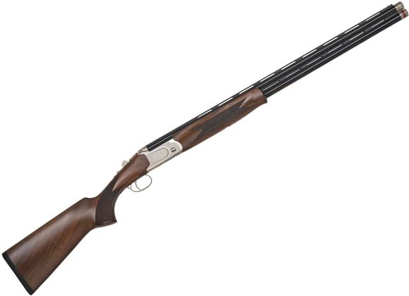 Picture of Mossberg 75476 Gold Reserve, O/U Shotgun, 20GA, 28" Polished Blued Barrel, Grade-A Satin Black Walnut Stock, Vent Rib, Front Bead Sight, Extractors, Set Of 5 Choke,