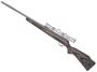 Picture of Used Savage Arms 17 Series, 93R17 BVSS Rimfire Bolt Action Rifle - 17 HMR, 21", Heavy Barrel, Matte Stainless Steel, Satin Grey Wood Laminated Stock, 5rds, Accu-Trigger, Tasco Scope 3-9,  Excellent Condition