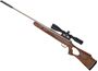 Picture of Used Benjamin Classic .22 Calibre Air Rifle, with Center Point Scope 3-9x40, Wood Thumbhole Stock, 495 FPS, Good Condition