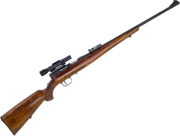 Picture of Used Tyrol 5522 Semi Auto 22LR, 23'' Barrel w/Sights, Wood Stock, Tyrol Fixed Scope w/German Post Reticle, 1 Magazine, Good Condition