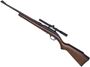 Picture of Used Marlin 70HC Semi Auto Rimfire Rifle - 22LR, Blued, Wood Stock, Tasco Scope 4x15, Rifle Sights, One Magazine, Minor Gouge on Stock Otherwise Good Condition