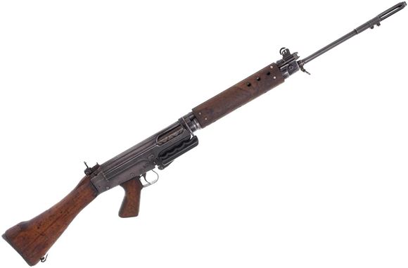 Picture of Used FN L1A1 FAL Semi-Auto 7.62x51, 12.5 Class Prohibited, No Mag, Wood Stock, Carry Handle, British Proof Marks, Good Condition