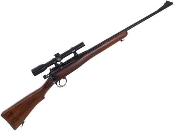 Picture of Used Lee Enfield No 4 Mk 1 Bolt-Action 303 British, Sporterized, 22" Barrel, With Bushnell Banner 4x20mm Scope, 5rd Mag, Good Condition