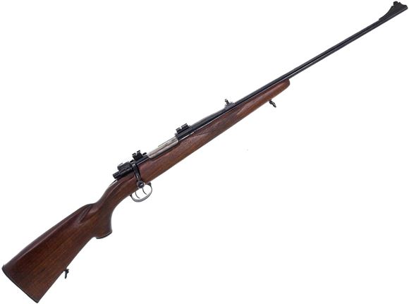 Picture of Used Mauser Model 98 Sporter Bolt-Action 30-06 Sprg, 24" Barrel, With Weaver Bases, Double Set Trigger, Good Condition