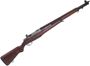 Picture of Used Springfield M1 Garand Semi Auto 30-06 Sprg, Mfg. by Breda Italy, Danish "FKF" Crown On Receiver, With 2 En-Bloc Clips, Cracked Upper Handguard, Otherwise Good Condition