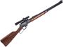 Picture of Used Marlin Model 336 Lever Action Rifle, 30-30 Win, 20'' Barrel w/Sights, Straight Grip Wood Stock, JM Stamped, Leupold M8 2.5x Compact, Good Condition