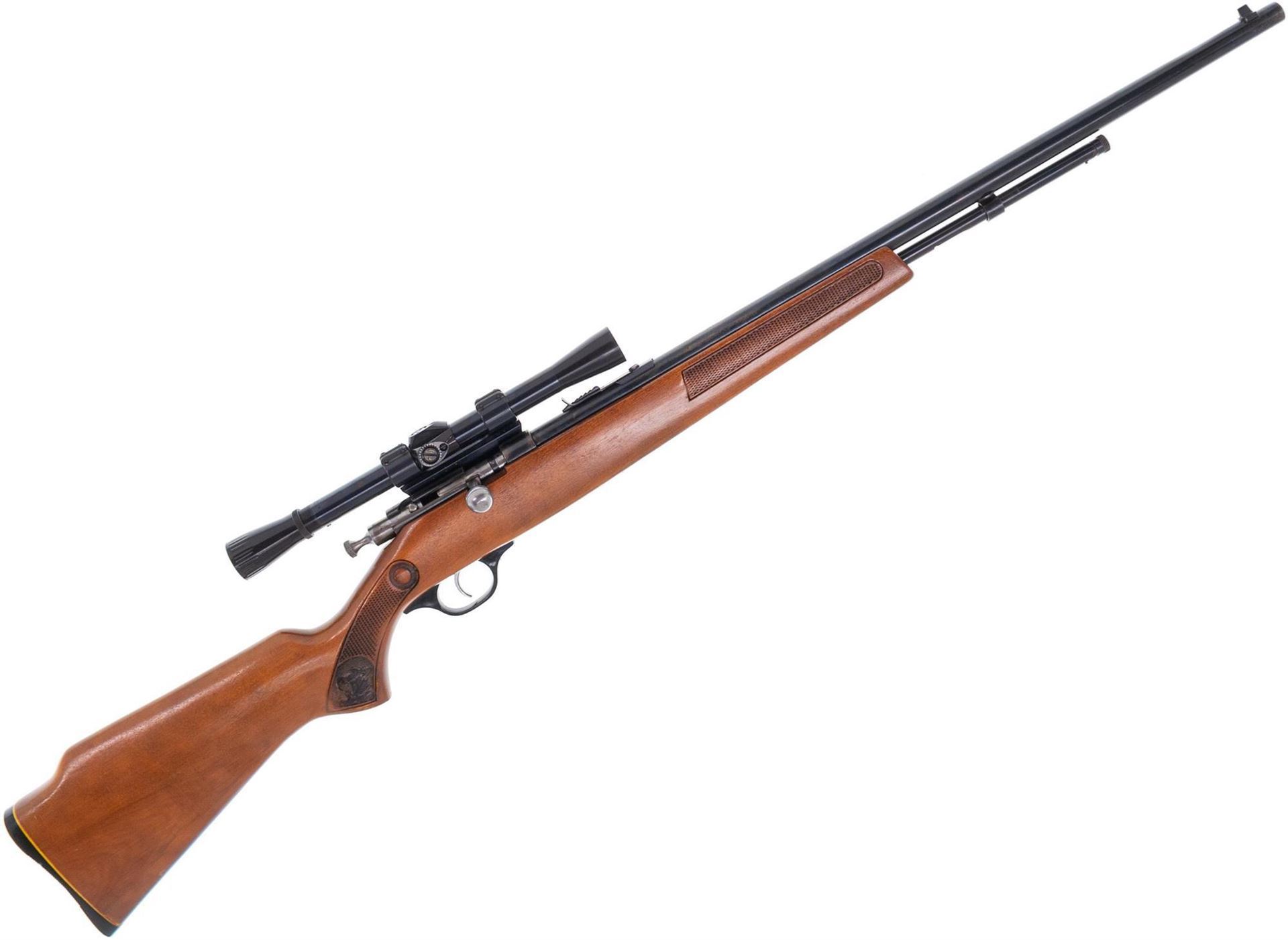 Used Cooey Model 600 Bolt-Action .22LR, Tube Feed, Wood Stock, Weaver ...